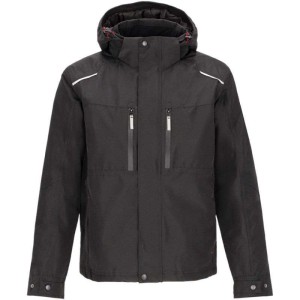 Regen/winterjas conrad warm gevoerd Zwart