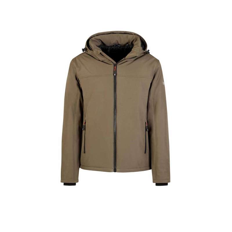 Softshell winterjas Bengt bruin