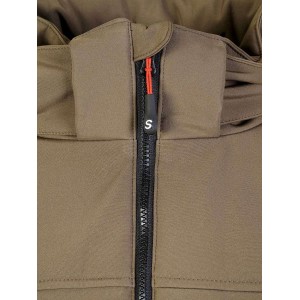 Softshell winterjas Bengt bruin