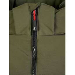 Softshell winterjas Bengt olijfgroen