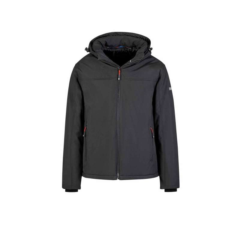 Softshell winterjas Bengt zwart