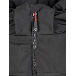 Softshell winterjas Bengt zwart