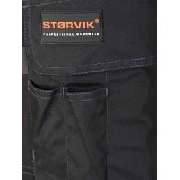 Storvik Stef werkbroek 4-way stretch zwart