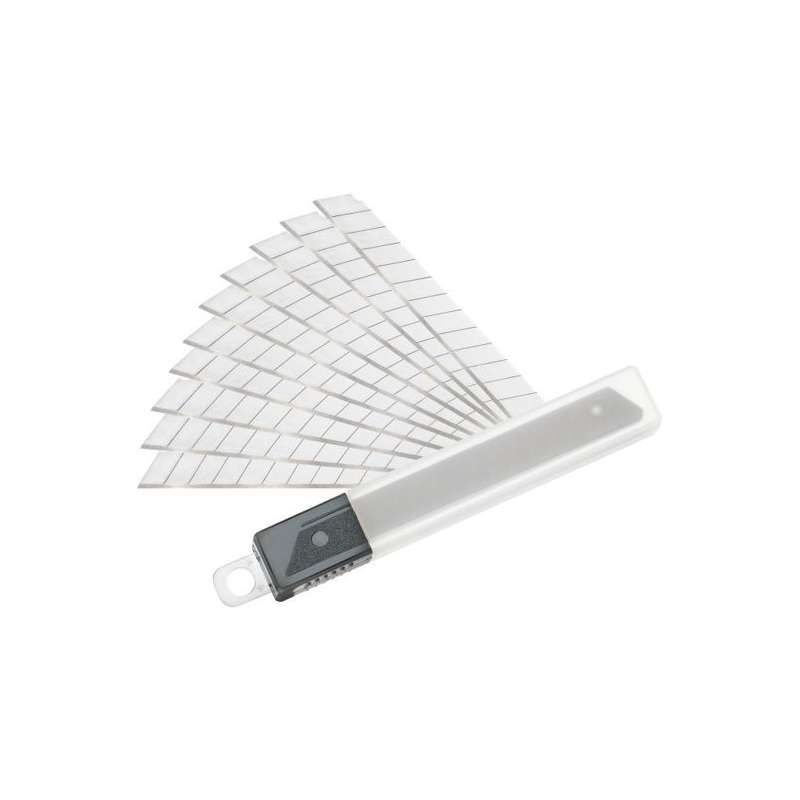 Afbreekmes/reservemes 9mm 10 stuks