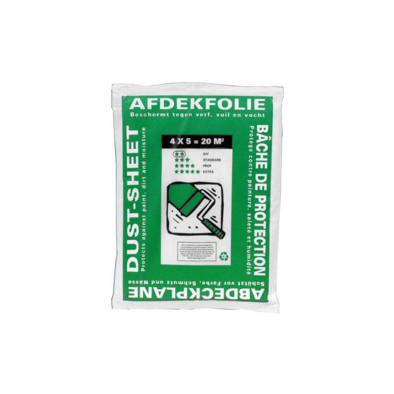 Afdekfolie HDPE 4 x 5m