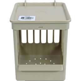 Broedkastje plastic beige...