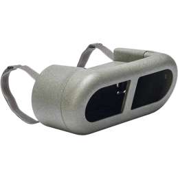 Kippen voerbak plastic grijs 30x14x13 cm