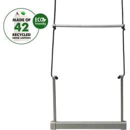 Kippenschommel grijs 40x5x30 cm