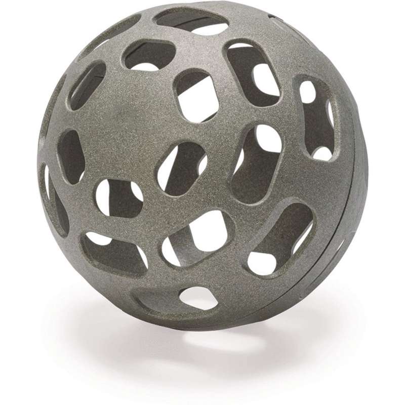 Kippen snackbal grijs 15cm