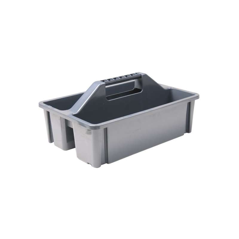 Kerbl poetsbak kunststof open grijs