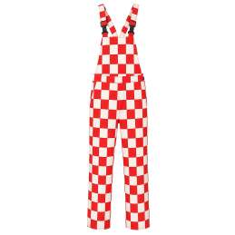 Tuinbroek Brabant rood/wit...