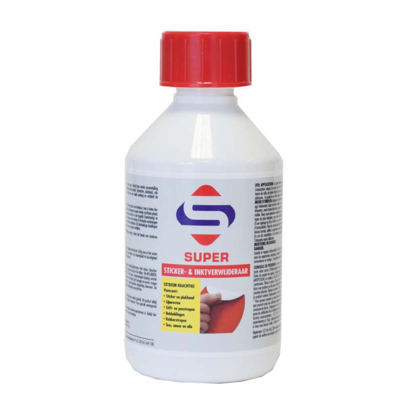Super Sticker- en Inkt verwijderaar 250ml