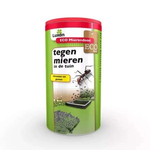 ECO Mierendood tegen mieren in de tuin 500 gram Luxan