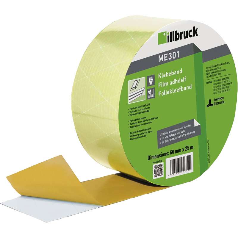 Foliekleefband ME301 60 mm x 25 meter