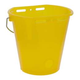 Kalveremmer geel transparant plat