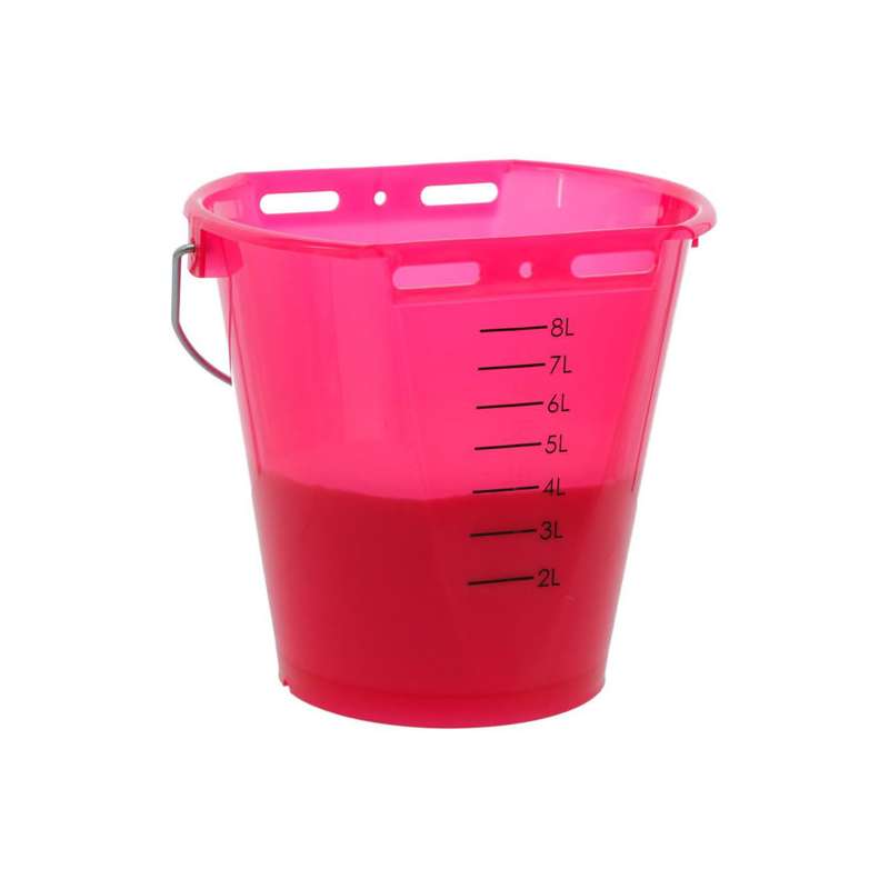 Kalveremmer roze transparant plat