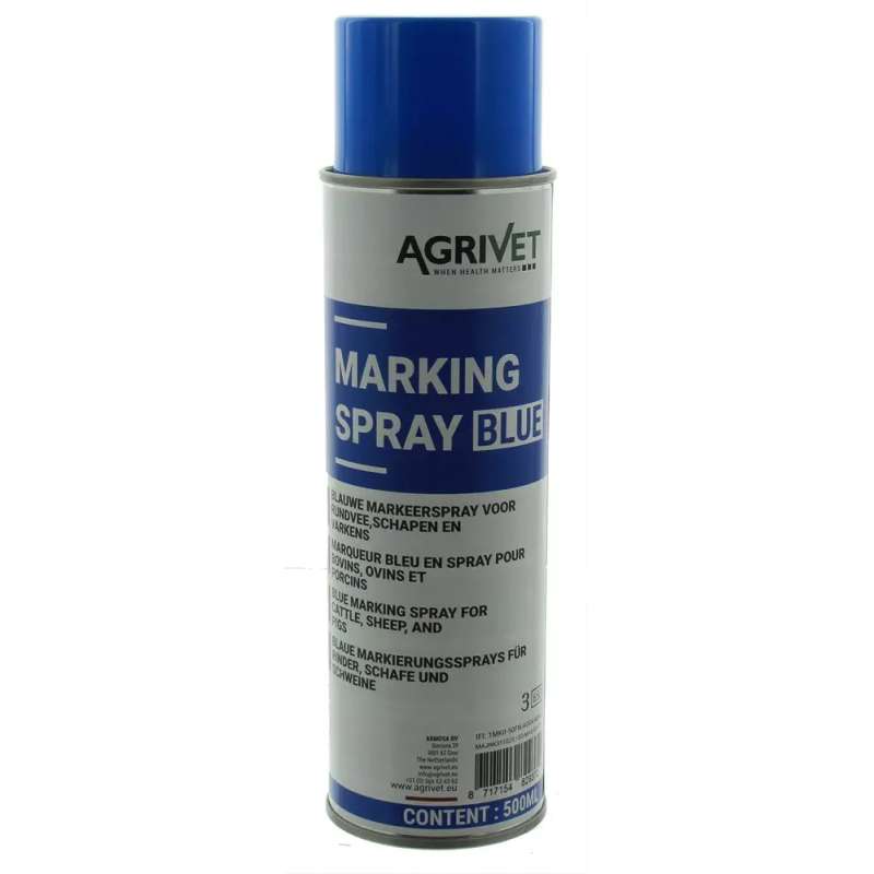 Marking Spray Cattle Blue 500ml