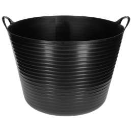 Flexibele mand zwart 42 liter