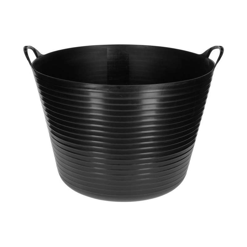 Flexibele mand zwart 42 liter