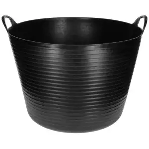 Flexibele mand zwart 60 liter