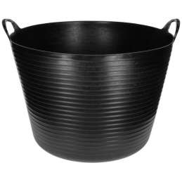 Flexibele mand zwart 60 liter