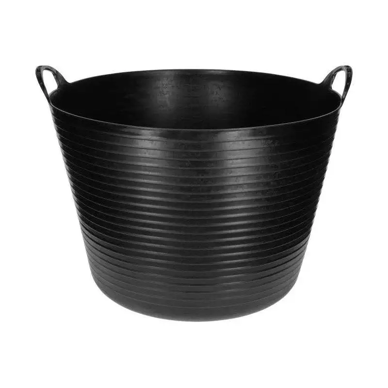 Flexibele mand zwart 60 liter