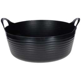 Flexibele mand zwart 15 liter