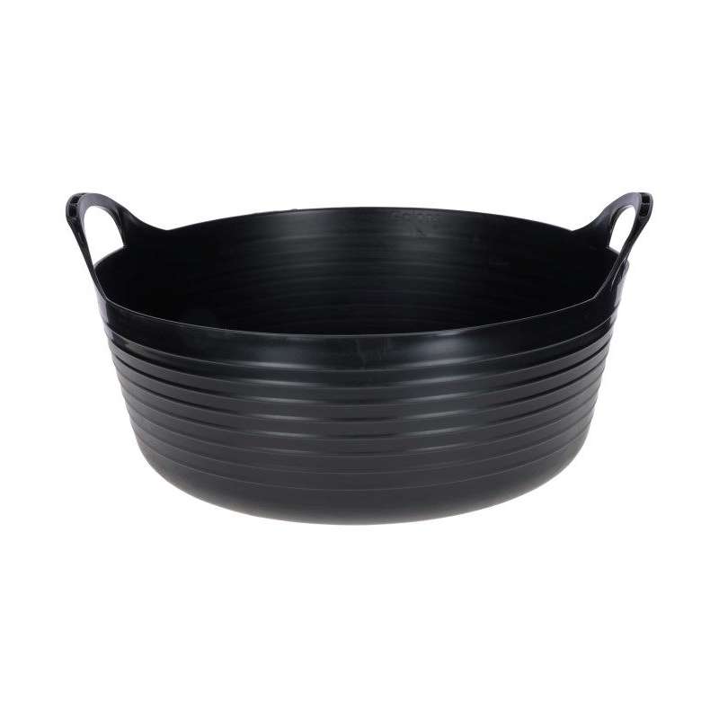 Flexibele mand zwart 15 liter