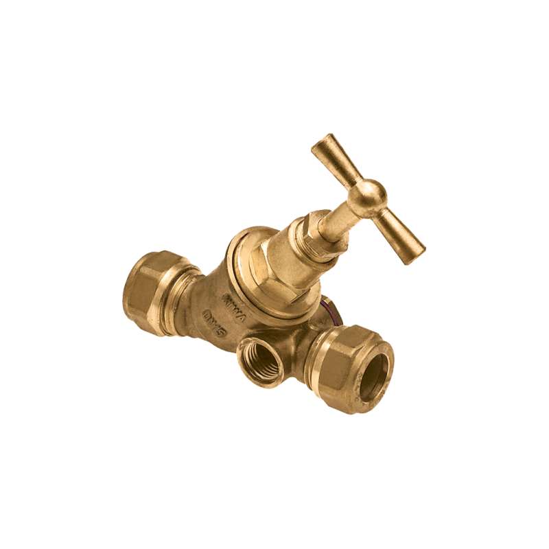 Bonfix stopkraan met bovendeel 15mm