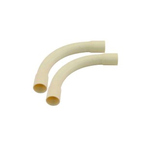 PVC Bocht 3/4" 19mm geel 2st