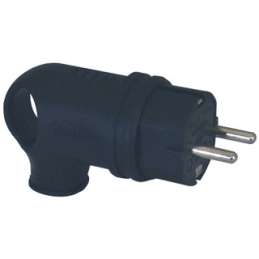 Rubber stekker haaks 16A...