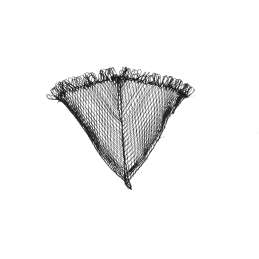 Baggernet nylon 10 knoops