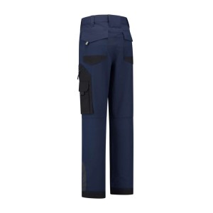 Werkbroek 4-way stretch ripstop navy/zwart