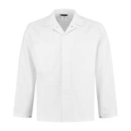 Werkjasje food kort wit