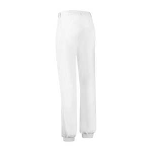 Werkbroek Food met manchetten wit