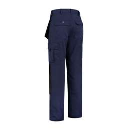 Werkbroek Oxford polyester/katoen navy/zwart