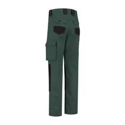 Werkbroek katoen/polyester flessengroen/zwart