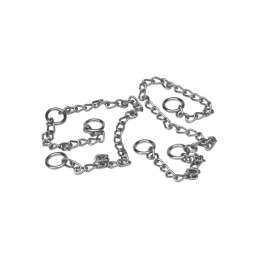 Verlosketting rvs 67cm 2 stuks