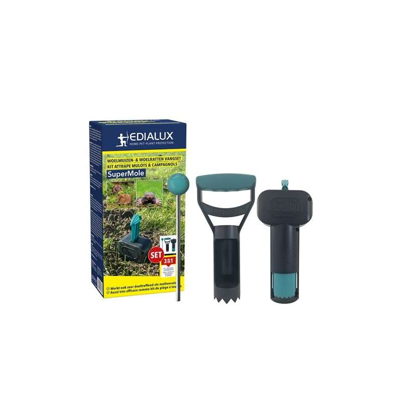 Edialux SuperMole Woelmuizen- en Woelratten Vangset