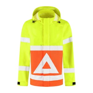Regenjas Verkeersregelaar RWS fluo-geel/oranje