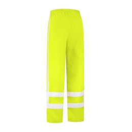 Regenbroek Oxford high visibility geel