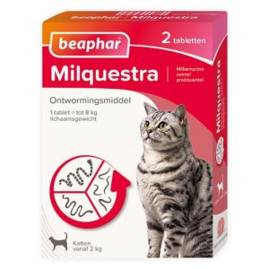Milquestra kat 2 tabletten Rund