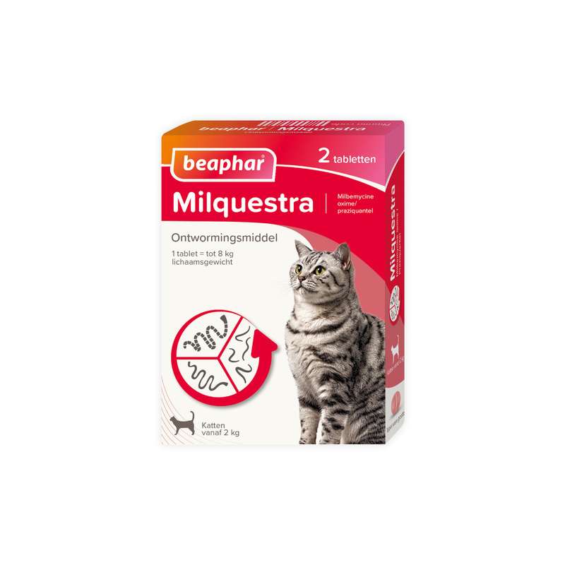 Milquestra kat 2 tabletten Rund
