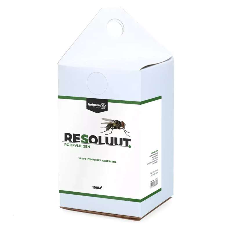 Resoluut Roofvliegen 100m2