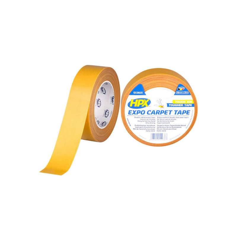 Expo Carpet Tape transparant 38mm x 25m