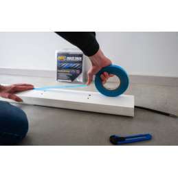 Dubbelzijdige Multi-tack tape semi-transparant 19mm x 25m