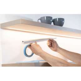 Dubbelzijdige Multi-tack tape semi-transparant 12mm x 25m