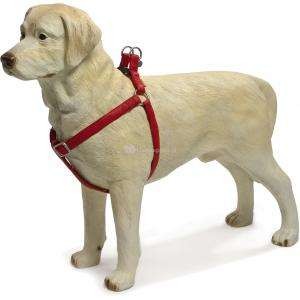 Hondentuig Mac Leather rood 50-75 cm