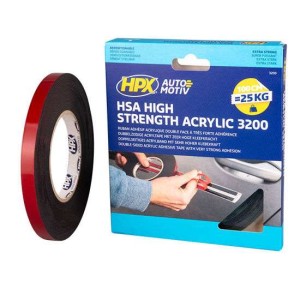 Dubbelzijdigte tape HPX HSA high strength acrylic 25mm 10m