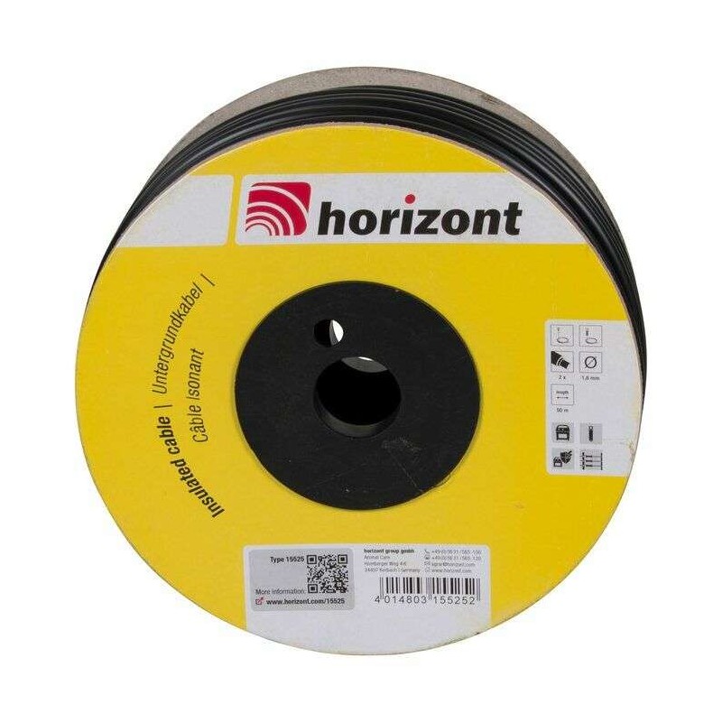 Horizont grondkabel/aansluitkabel 1,6mm 50m